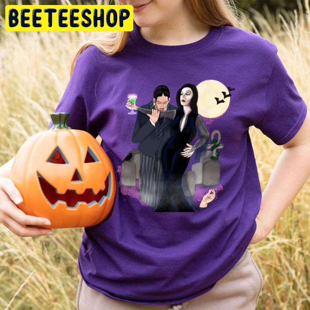 Happy The Addams Family Happy Halloween Beeteeshop Trending Unisex T-Shirt Happy The Addams Family Happy Halloween Beeteeshop Trending Unisex T-Shirt