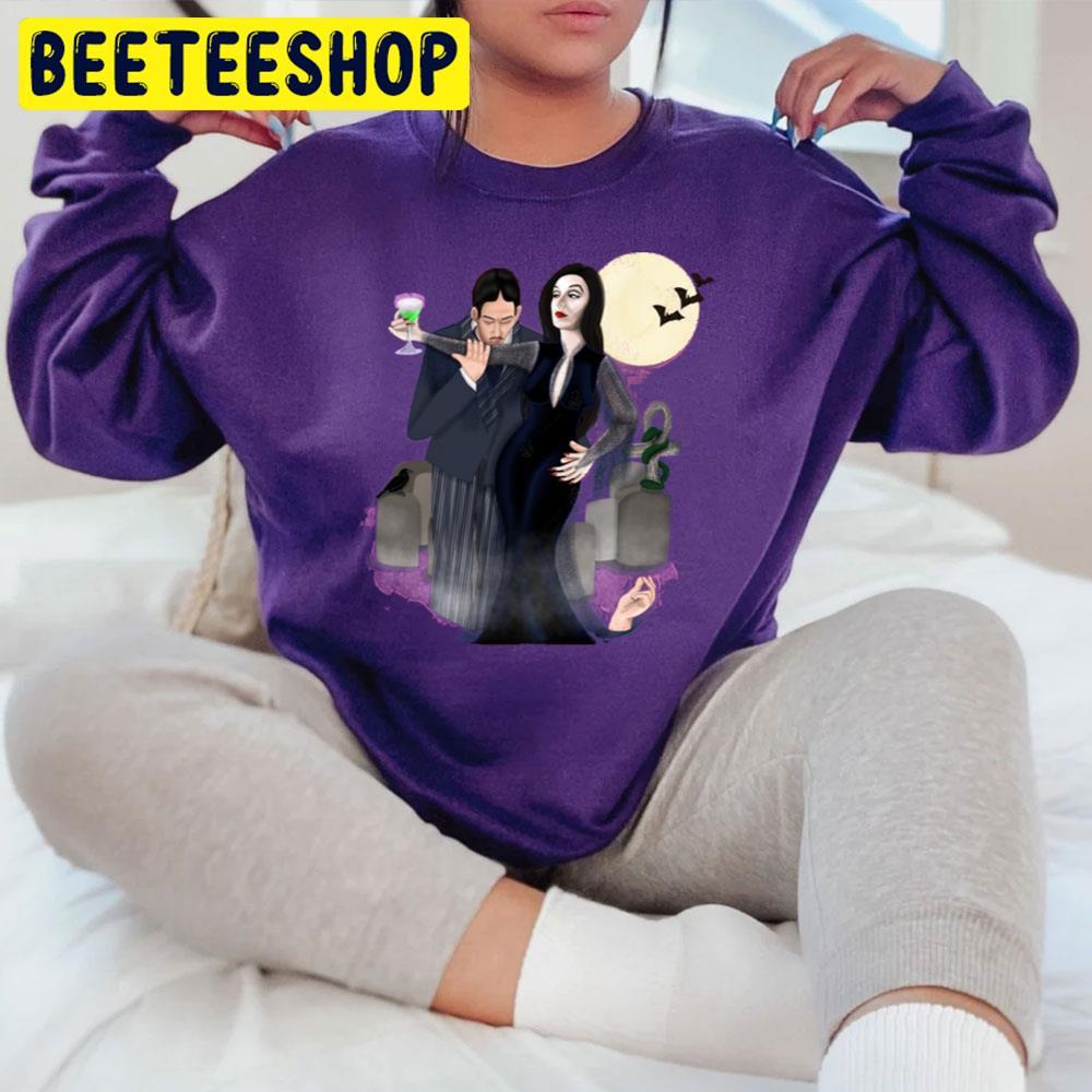 Happy The Addams Family Happy Halloween Beeteeshop Trending Unisex T-Shirt Happy The Addams Family Happy Halloween Beeteeshop Trending Unisex T-Shirt