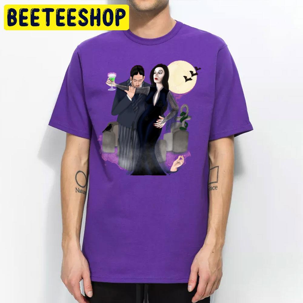 Happy The Addams Family Happy Halloween Beeteeshop Trending Unisex T-Shirt Happy The Addams Family Happy Halloween Beeteeshop Trending Unisex T-Shirt