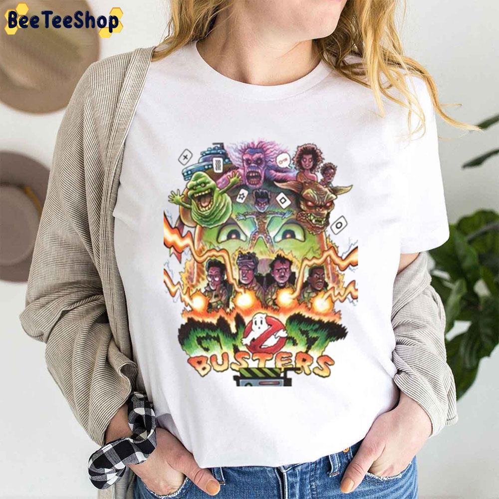 Horrified Ghostbusters Beeteeshop Trending Unisex T-Shirt Horrified Ghostbusters Beeteeshop Trending Unisex T-Shirt