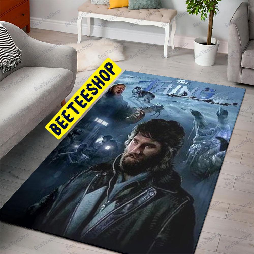 Horror Dark Macready The Thing Halloween Beeteeshop Rug Rectangle Horror Dark Macready The Thing Halloween Beeteeshop Rug Rectangle