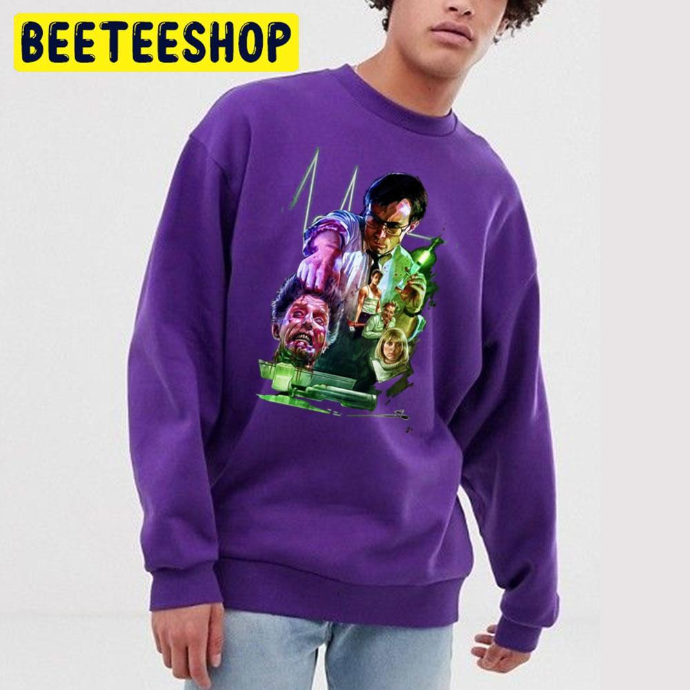 Horror Re-Animator Happy Halloween Beeteeshop Trending Unisex T-Shirt Horror Re-Animator Happy Halloween Beeteeshop Trending Unisex T-Shirt