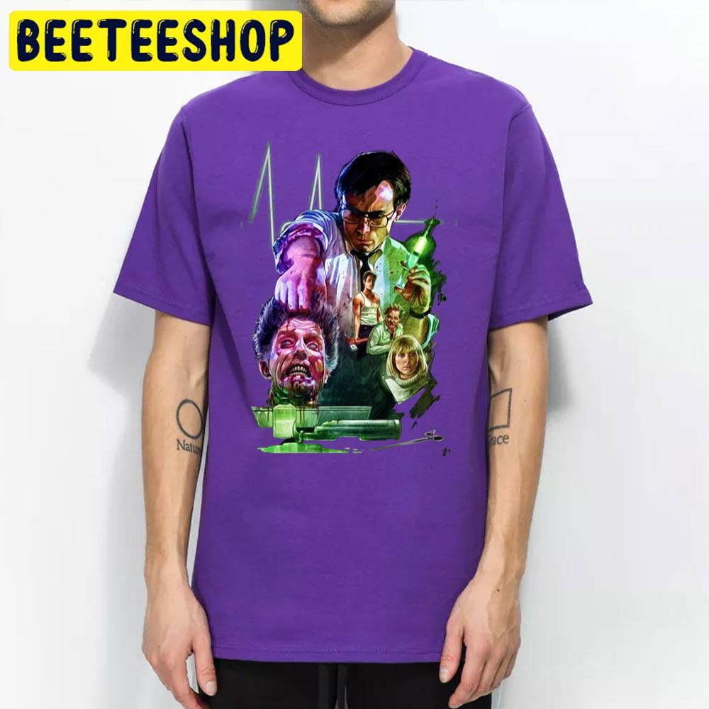 Horror Re-Animator Happy Halloween Beeteeshop Trending Unisex T-Shirt Horror Re-Animator Happy Halloween Beeteeshop Trending Unisex T-Shirt