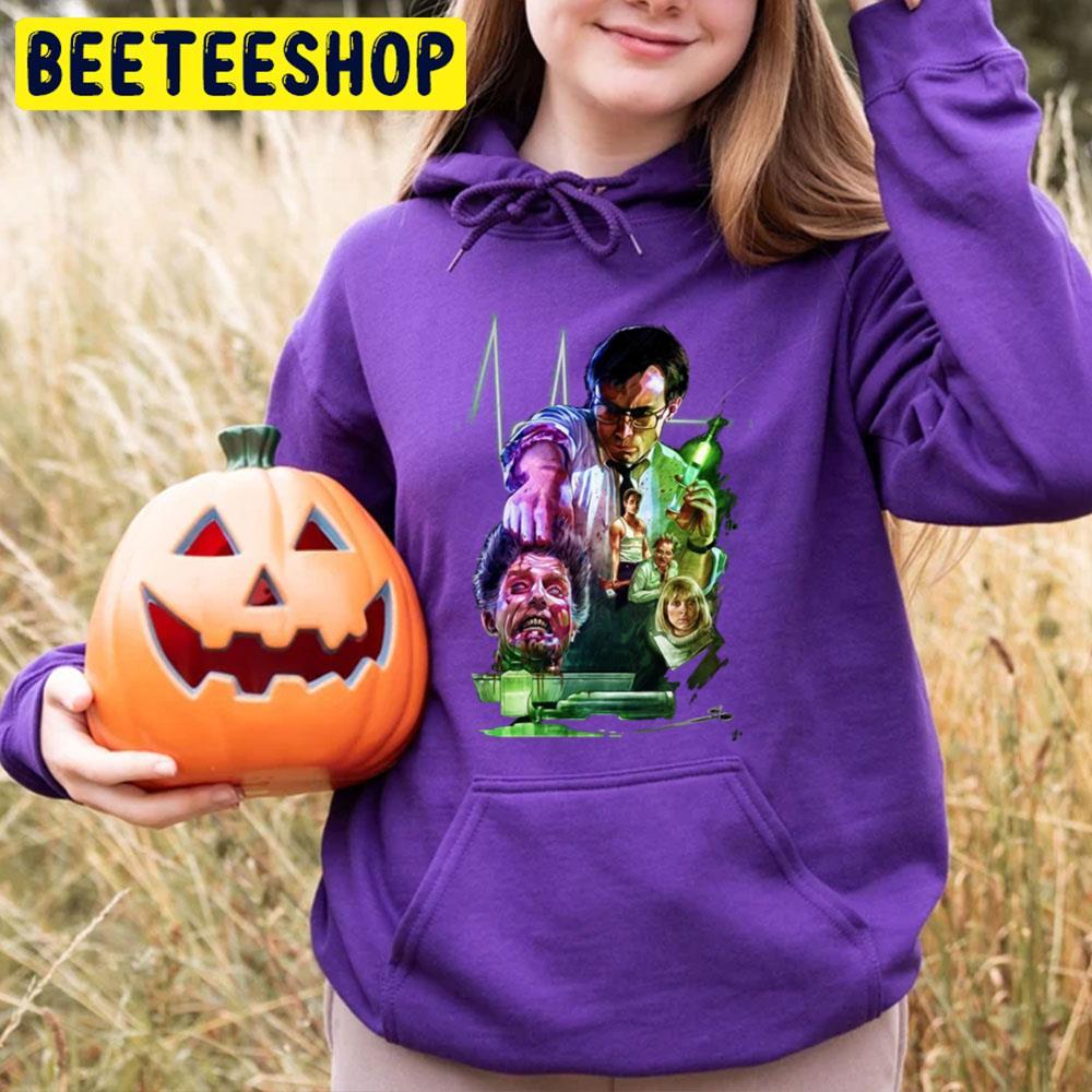 Horror Re-Animator Happy Halloween Beeteeshop Trending Unisex T-Shirt Horror Re-Animator Happy Halloween Beeteeshop Trending Unisex T-Shirt