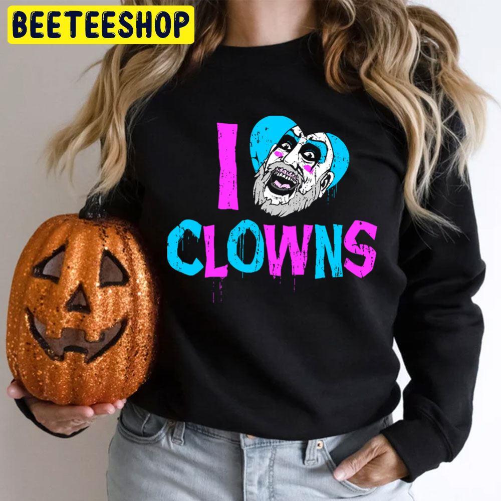 I Heart Clowns House Of 1000 Corpses Happy Halloween Beeteeshop Trending Unisex T-Shirt I Heart Clowns House Of 1000 Corpses Happy Halloween Beeteeshop Trending Unisex T-Shirt