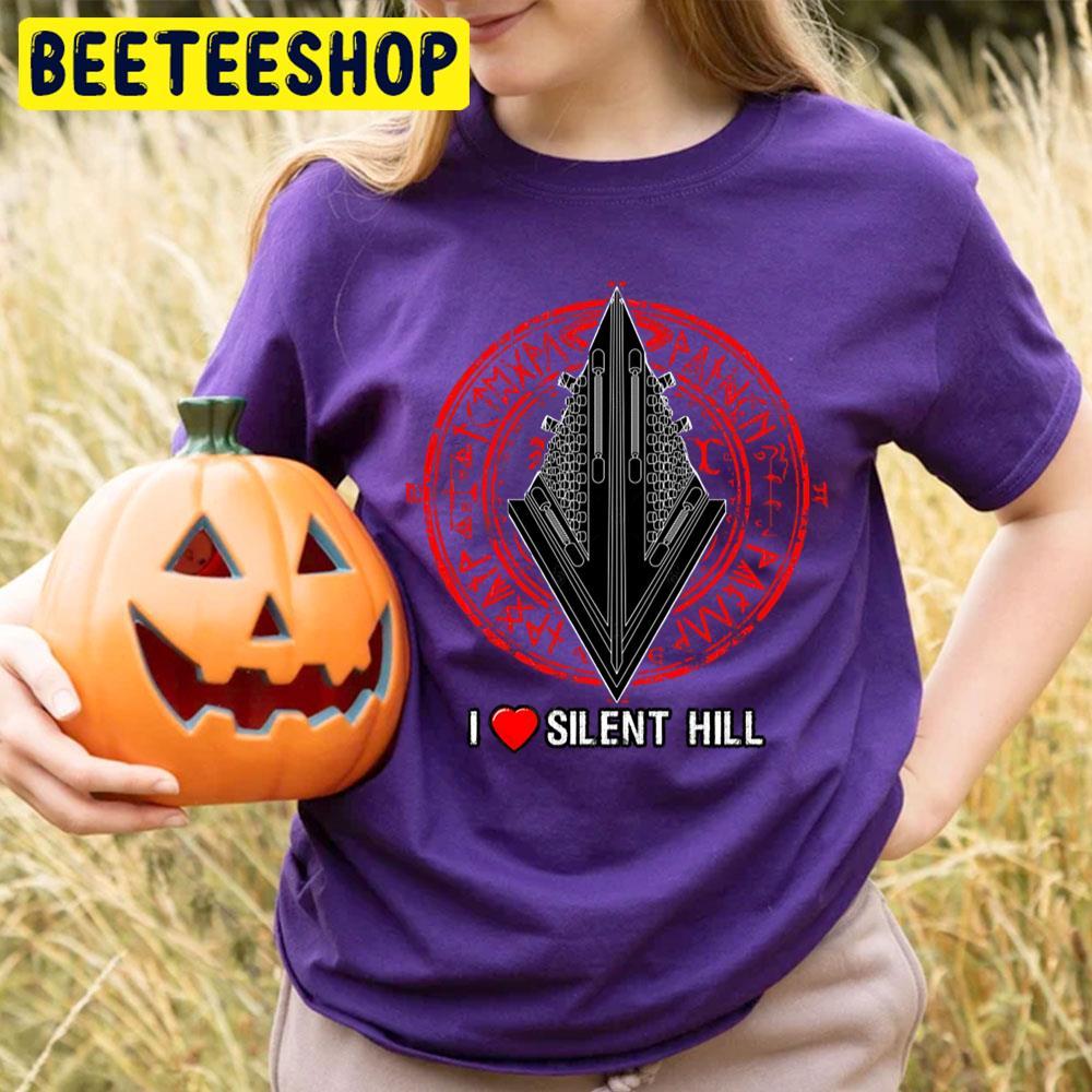 I Love Silent Hill Happy Halloween Beeteeshop Trending Unisex T-Shirt I Love Silent Hill Happy Halloween Beeteeshop Trending Unisex T-Shirt
