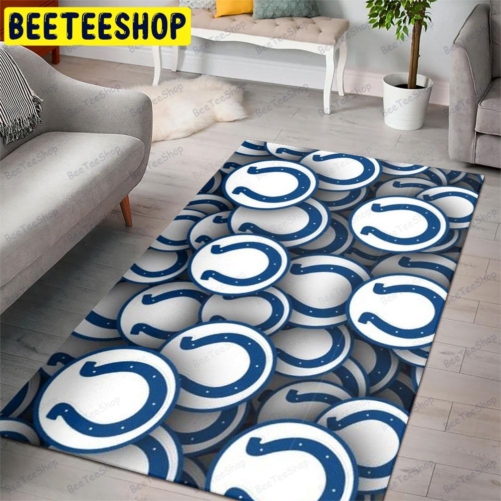 Indianapolis Colts American Sports Teams Beeteeshop Rug Rectangle Indianapolis Colts American Sports Teams Beeteeshop Rug Rectangle