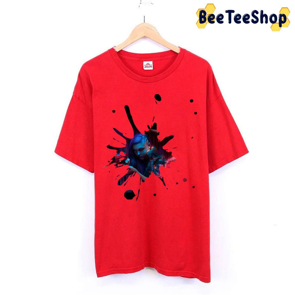 Ink Style Cyberpunk 2077 Trending Unisex T-Shirt Ink Style Cyberpunk 2077 Trending Unisex T-Shirt