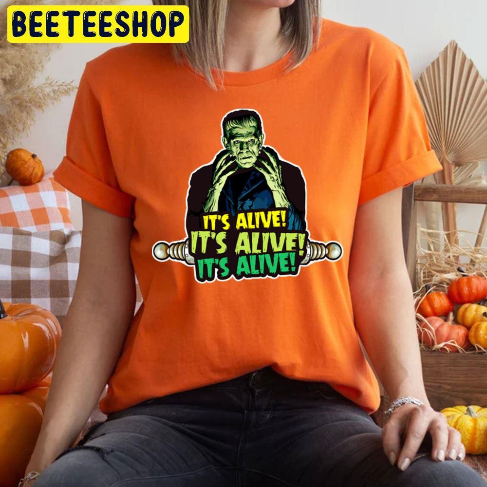 It's Alive It's Alive It's Alive Frankenstein Happy Halloween Beeteeshop Trending Unisex T-Shirt It's Alive It's Alive It's Alive Frankenstein Happy Halloween Beeteeshop Trending Unisex T-Shirt