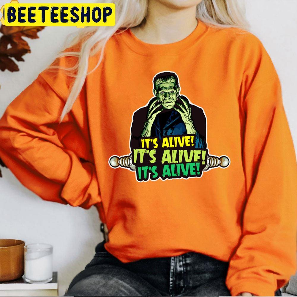 It's Alive It's Alive It's Alive Frankenstein Happy Halloween Beeteeshop Trending Unisex T-Shirt It's Alive It's Alive It's Alive Frankenstein Happy Halloween Beeteeshop Trending Unisex T-Shirt