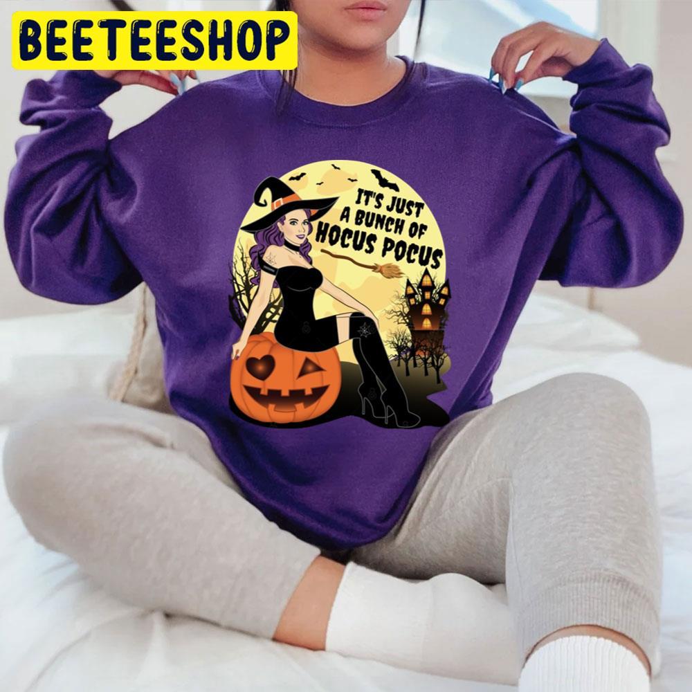 Its Just A Bunch Of Hocus Pocus Happy Halloween Beeteeshop Trending Unisex T-Shirt Its Just A Bunch Of Hocus Pocus Happy Halloween Beeteeshop Trending Unisex T-Shirt