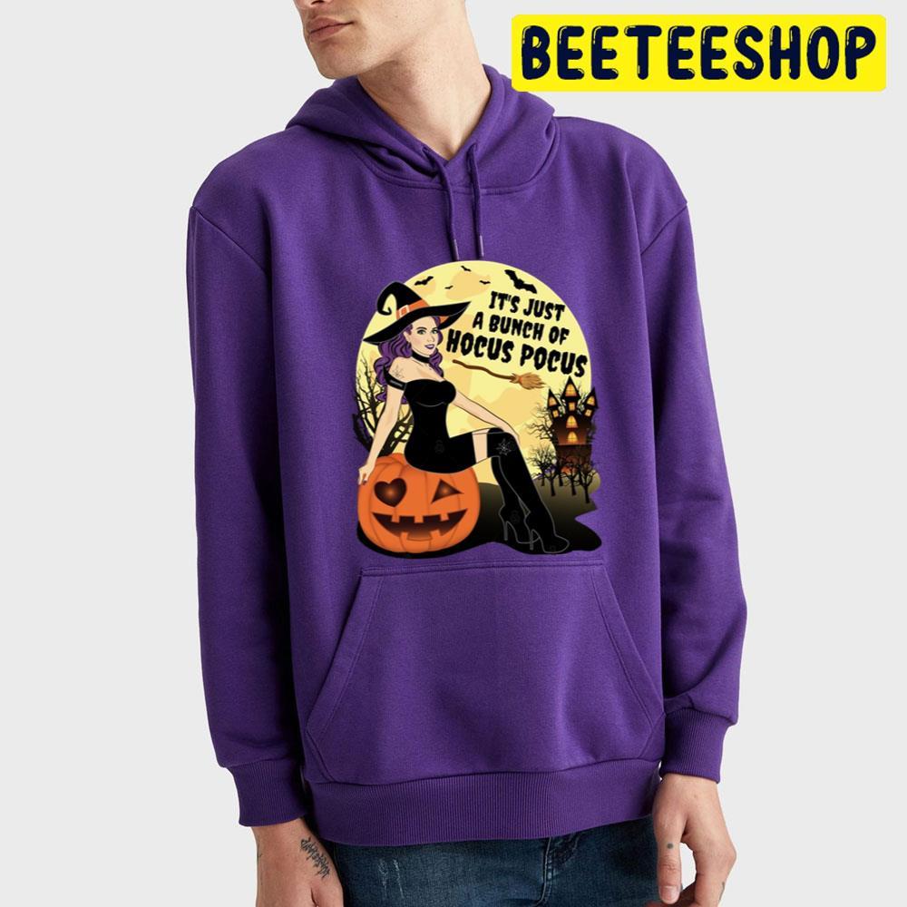 Its Just A Bunch Of Hocus Pocus Happy Halloween Beeteeshop Trending Unisex T-Shirt Its Just A Bunch Of Hocus Pocus Happy Halloween Beeteeshop Trending Unisex T-Shirt