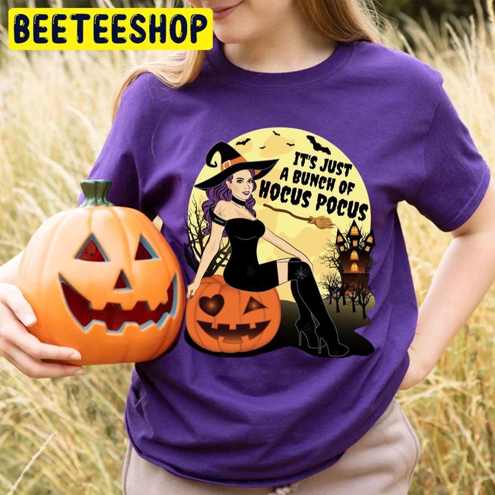 Its Just A Bunch Of Hocus Pocus Happy Halloween Beeteeshop Trending Unisex T-Shirt Its Just A Bunch Of Hocus Pocus Happy Halloween Beeteeshop Trending Unisex T-Shirt
