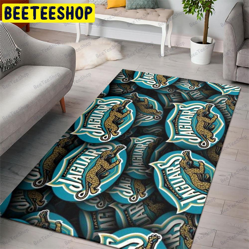 Jacksonville Jaguars 22 American Sports Teams Beeteeshop Rug Rectangle Jacksonville Jaguars 22 American Sports Teams Beeteeshop Rug Rectangle