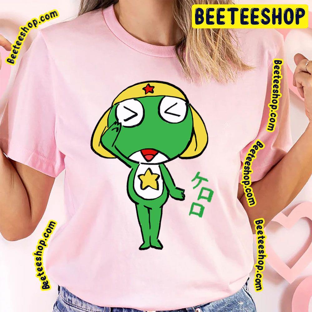 Keroro Active Frog Beeteeshop Trending Unisex T-Shirt Keroro Active Frog Beeteeshop Trending Unisex T-Shirt