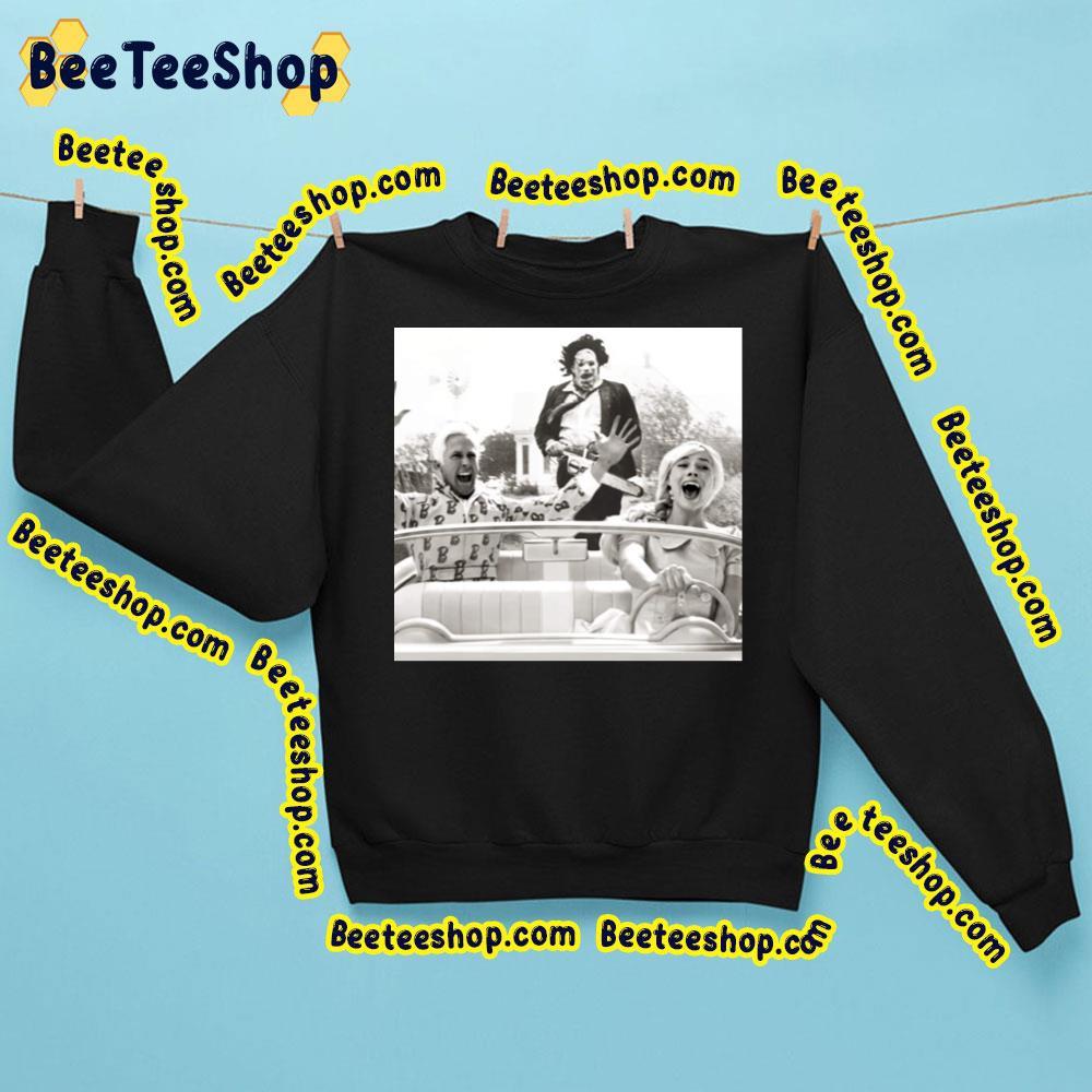 Leatherface Barbie Funny Halloween Beeteeshop Trending Unisex Sweatshirt Leatherface Barbie Funny Halloween Beeteeshop Trending Unisex Sweatshirt