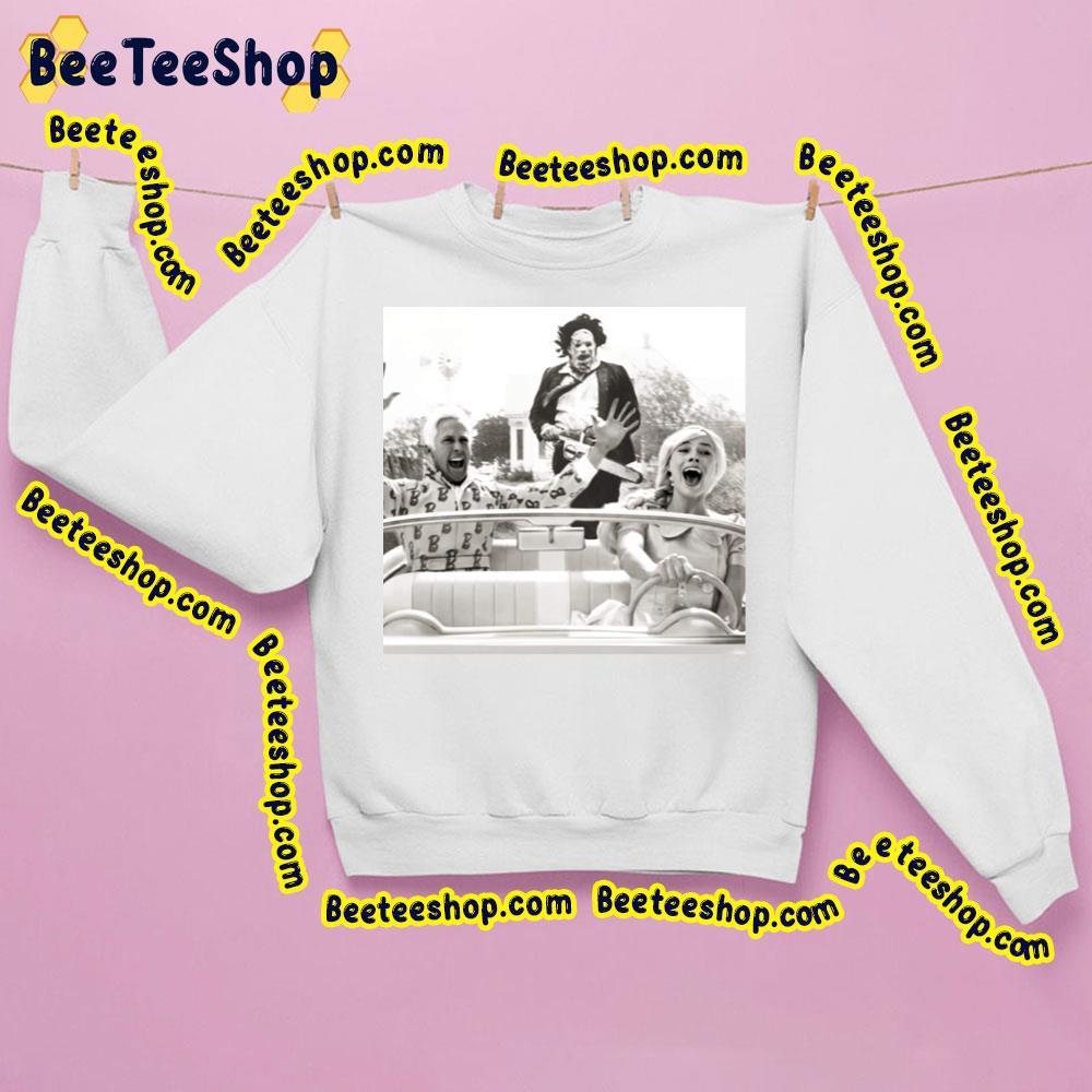 Leatherface Barbie Funny Halloween Beeteeshop Trending Unisex Sweatshirt Leatherface Barbie Funny Halloween Beeteeshop Trending Unisex Sweatshirt