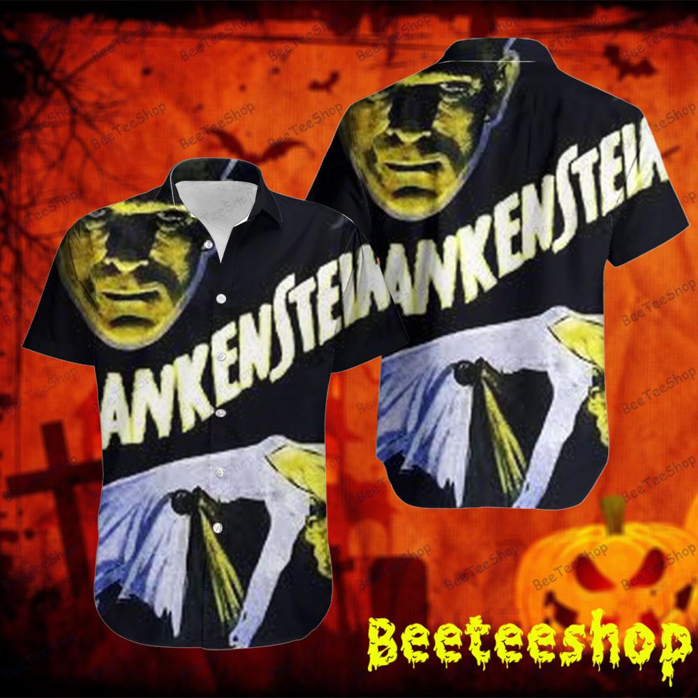 Little Maria And Frankenstein Halloween Beeteeshop Hawaii Shirt Little Maria And Frankenstein Halloween Beeteeshop Hawaii Shirt