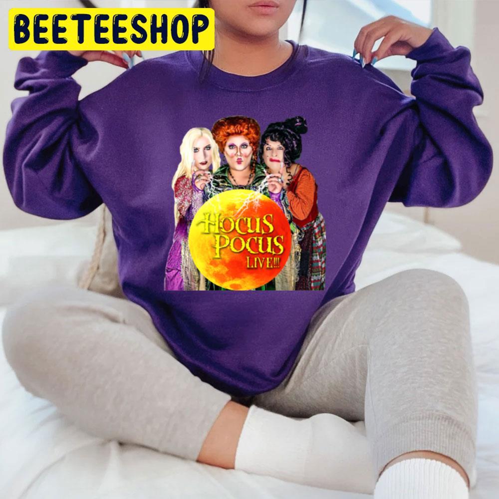 Live Moon Hocus Pocus Happy Halloween Beeteeshop Trending Unisex T-Shirt Live Moon Hocus Pocus Happy Halloween Beeteeshop Trending Unisex T-Shirt