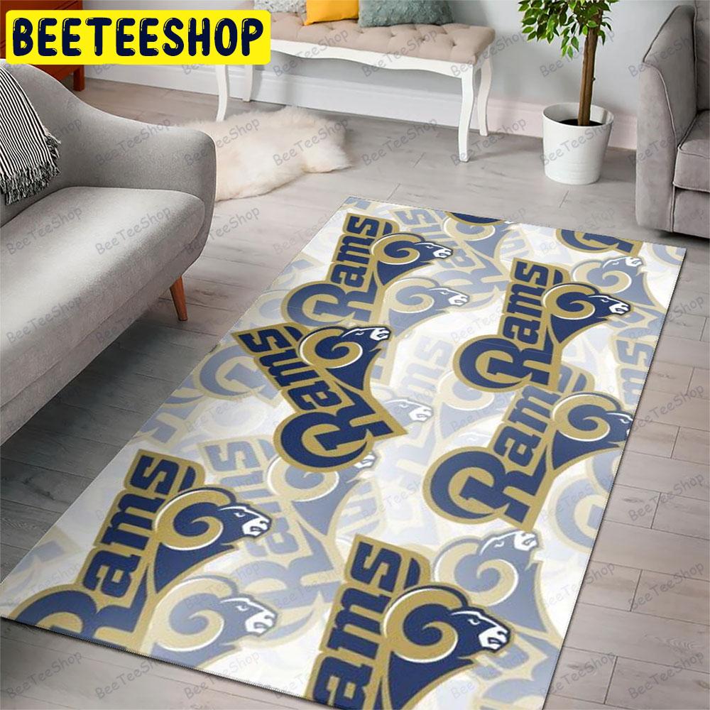 Los Angeles Rams 24 American Sports Teams Beeteeshop Rug Rectangle Los Angeles Rams 24 American Sports Teams Beeteeshop Rug Rectangle