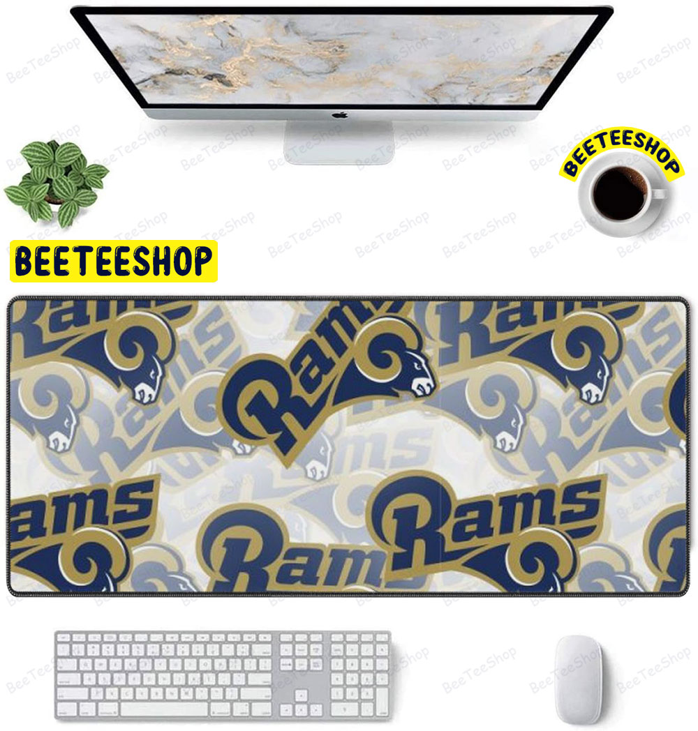 Los Angeles Rams 24 American Sports Teams Mouse Pad Los Angeles Rams 24 American Sports Teams Mouse Pad