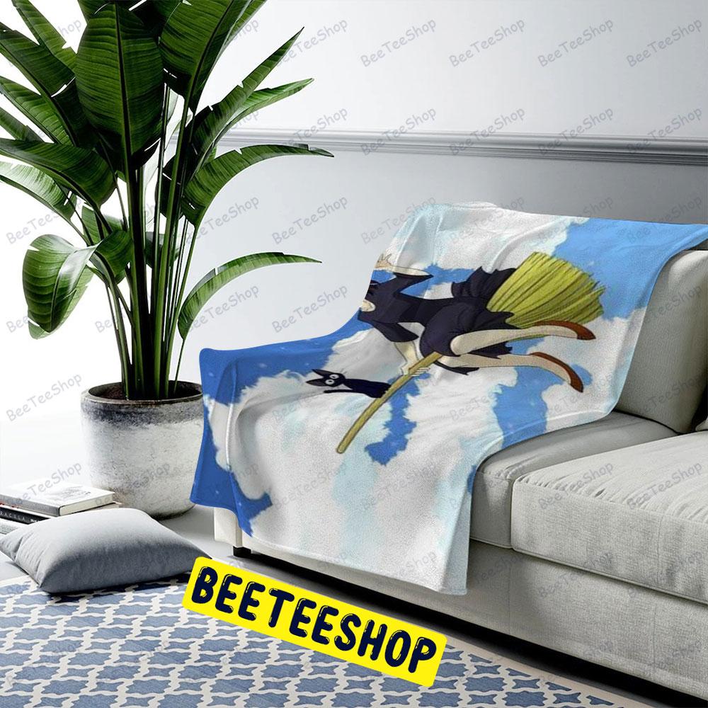 Lovely Ursula Kiki's Delivery Service Halloween Beeteeshop US Cozy Blanket Lovely Ursula Kiki's Delivery Service Halloween Beeteeshop US Cozy Blanket