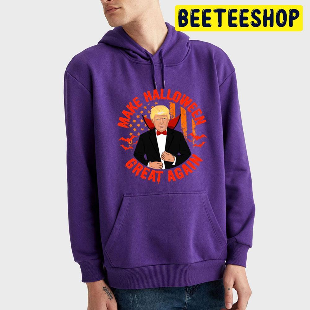 Make Halloween Great Again Trump Vire American Usa Flag Vintage Beeteeshop Trending Unisex T-Shirt Make Halloween Great Again Trump Vire American Usa Flag Vintage Beeteeshop Trending Unisex T-Shirt