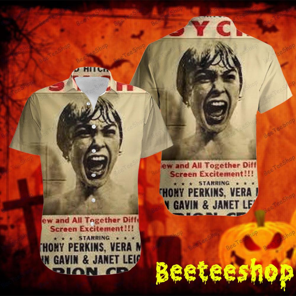 Marion Crane Psycho Halloween Beeteeshop Hawaii Shirt Marion Crane Psycho Halloween Beeteeshop Hawaii Shirt