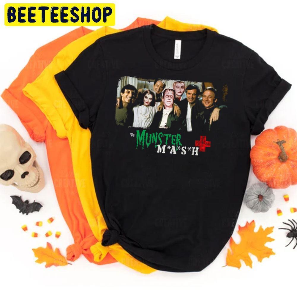 Mash Mashup The Munster Happy Halloween Beeteeshop Trending Unisex T-Shirt Mash Mashup The Munster Happy Halloween Beeteeshop Trending Unisex T-Shirt