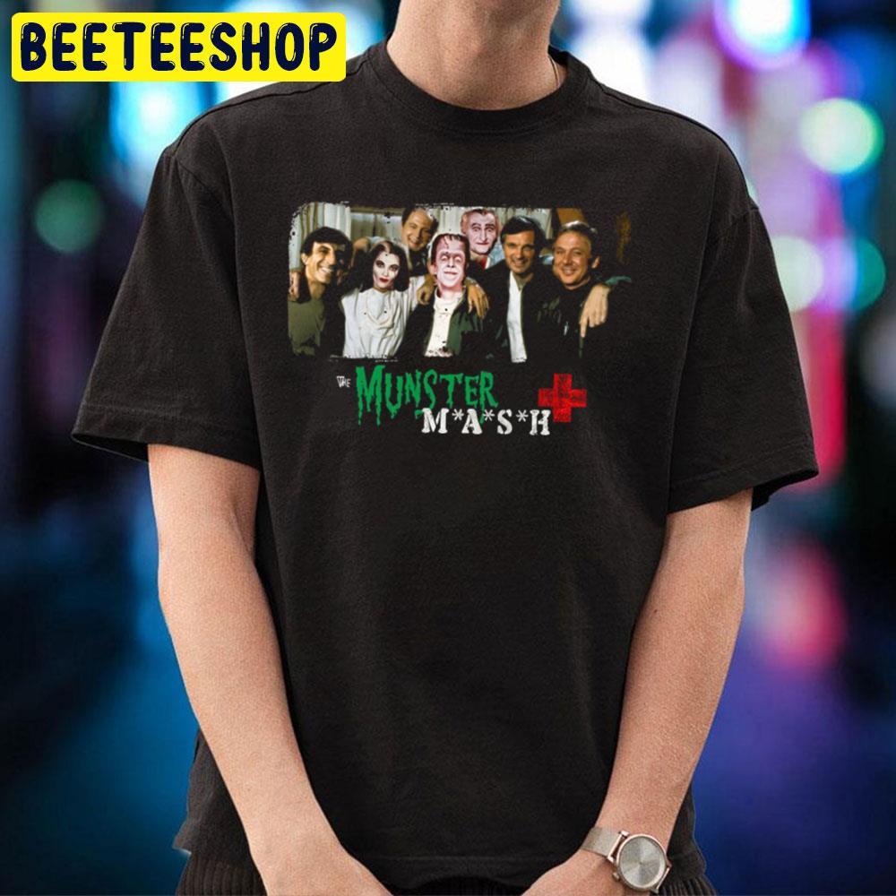 Mash Mashup The Munster Happy Halloween Beeteeshop Trending Unisex T-Shirt Mash Mashup The Munster Happy Halloween Beeteeshop Trending Unisex T-Shirt