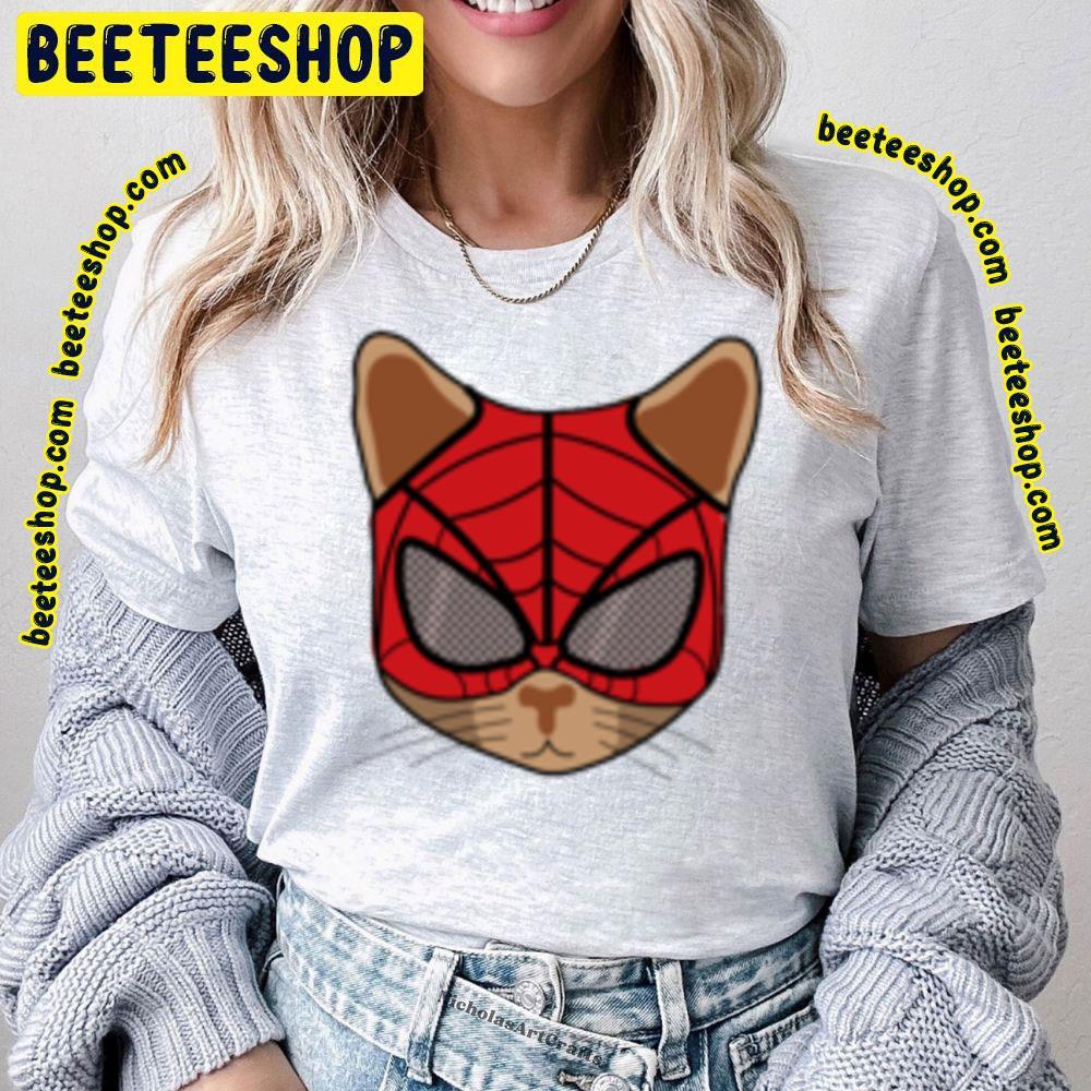 Mask Cat Spiderverse Movie Beeteeshop Trending Unisex T-Shirt Mask Cat Spiderverse Movie Beeteeshop Trending Unisex T-Shirt