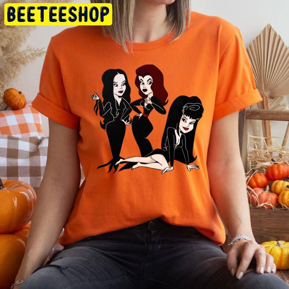 Monster Pussy Elvira Mistress Of The Dark Happy Halloween Beeteeshop Trending Unisex T-Shirt Monster Pussy Elvira Mistress Of The Dark Happy Halloween Beeteeshop Trending Unisex T-Shirt
