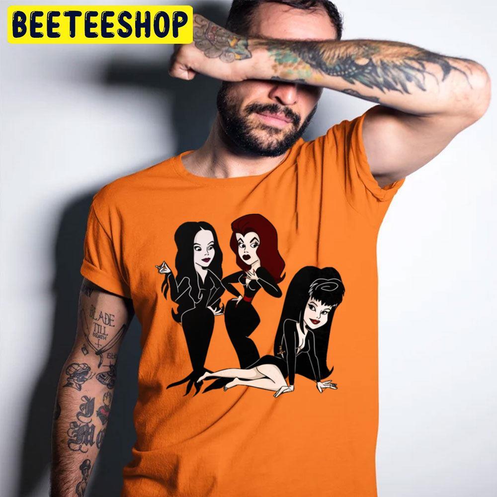 Monster Pussy Elvira Mistress Of The Dark Happy Halloween Beeteeshop Trending Unisex T-Shirt Monster Pussy Elvira Mistress Of The Dark Happy Halloween Beeteeshop Trending Unisex T-Shirt