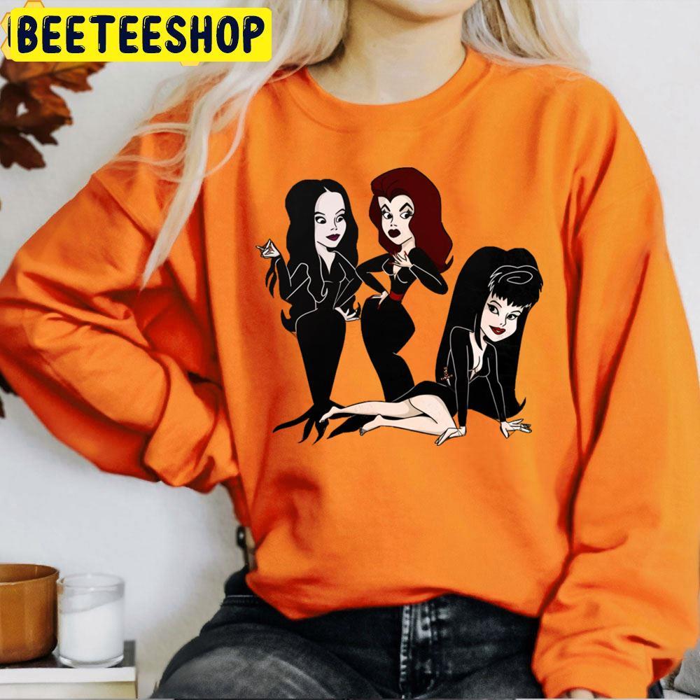 Monster Pussy Elvira Mistress Of The Dark Happy Halloween Beeteeshop Trending Unisex T-Shirt Monster Pussy Elvira Mistress Of The Dark Happy Halloween Beeteeshop Trending Unisex T-Shirt