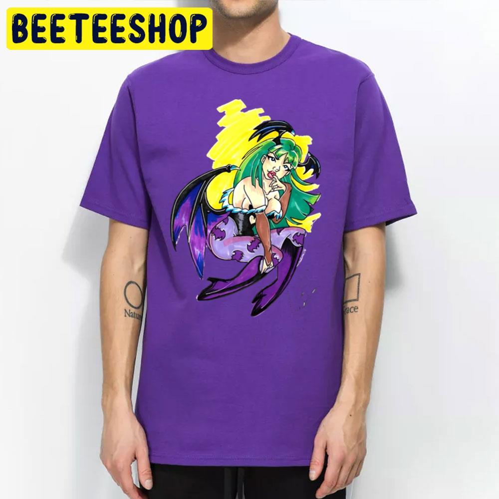 Morgan From Dark Stalkers Halloween Beeteeshop Trending Unisex T-Shirt Morgan From Dark Stalkers Halloween Beeteeshop Trending Unisex T-Shirt