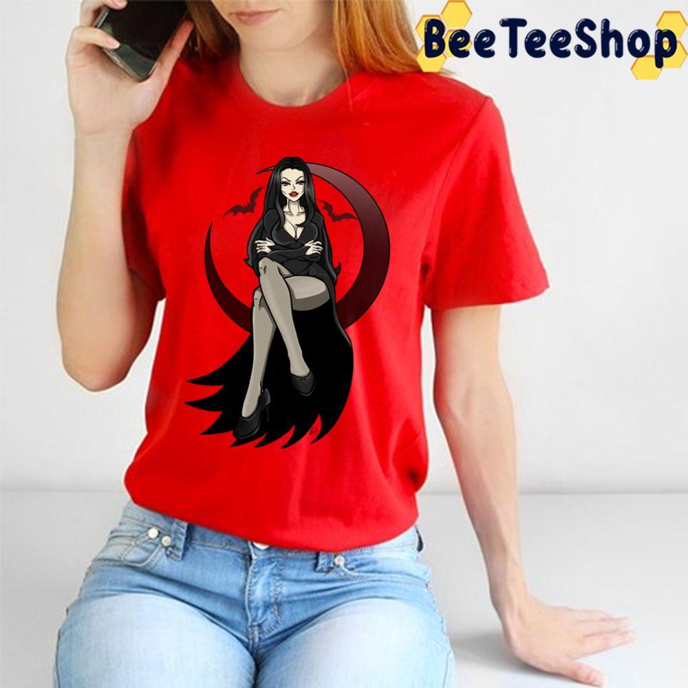 Morticia The Addams Family Movie Happy Halloween Beeteeshop Trending Unisex T-Shirt Morticia The Addams Family Movie Happy Halloween Beeteeshop Trending Unisex T-Shirt
