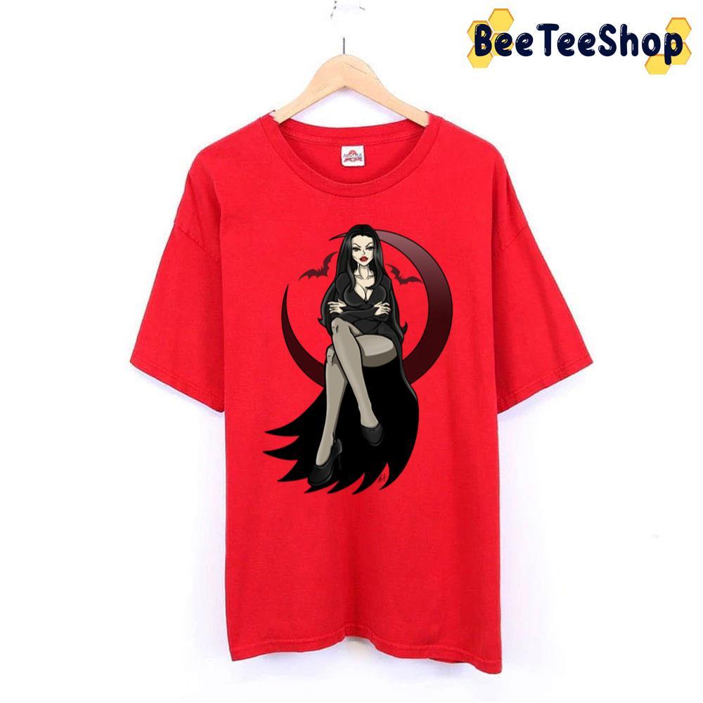 Morticia The Addams Family Movie Happy Halloween Beeteeshop Trending Unisex T-Shirt Morticia The Addams Family Movie Happy Halloween Beeteeshop Trending Unisex T-Shirt