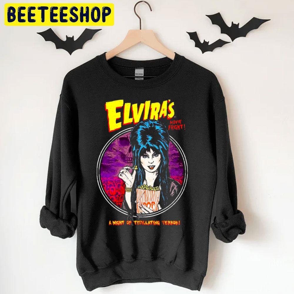 Movie Fright Elvira Mistress Of The Dark Happy Halloween Beeteeshop Trending Unisex T-Shirt Movie Fright Elvira Mistress Of The Dark Happy Halloween Beeteeshop Trending Unisex T-Shirt