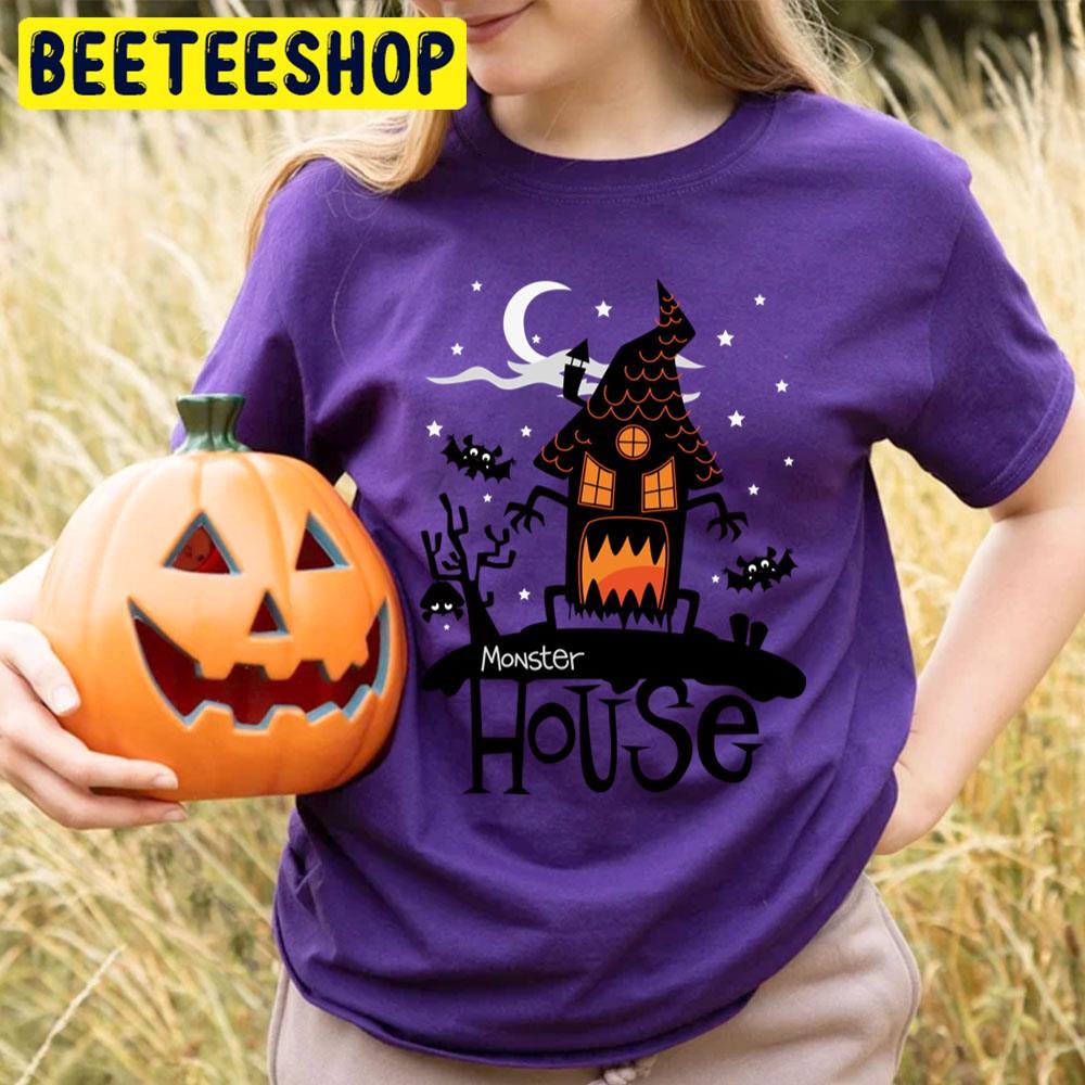 Movie Monster House Happy Halloween Beeteeshop Trending Unisex T-Shirt Movie Monster House Happy Halloween Beeteeshop Trending Unisex T-Shirt