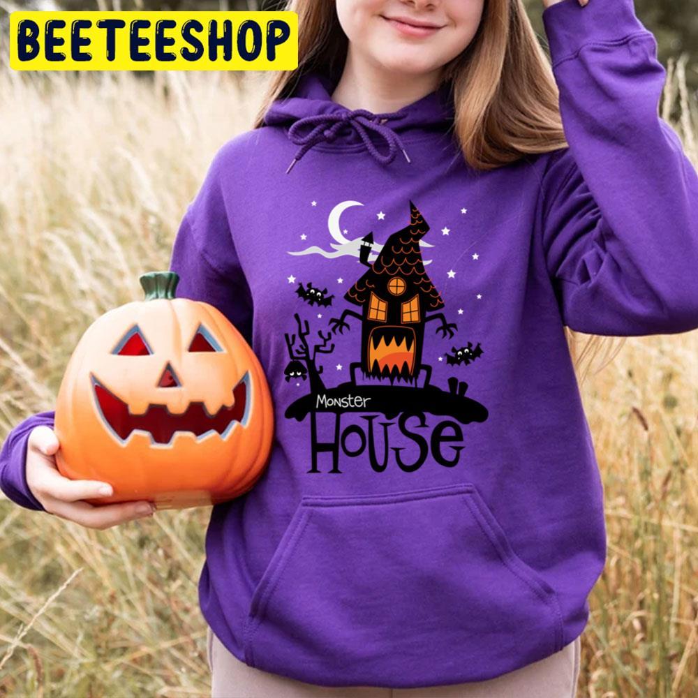 Movie Monster House Happy Halloween Beeteeshop Trending Unisex T-Shirt Movie Monster House Happy Halloween Beeteeshop Trending Unisex T-Shirt