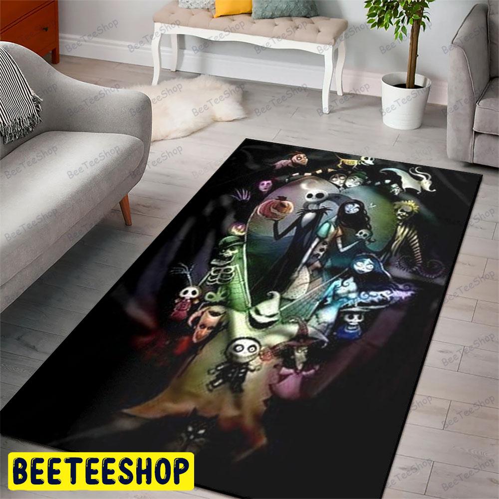 Movie Style Dark Night The Nightmare Before Christmas Halloween Beeteeshop Rug Rectangle Movie Style Dark Night The Nightmare Before Christmas Halloween Beeteeshop Rug Rectangle