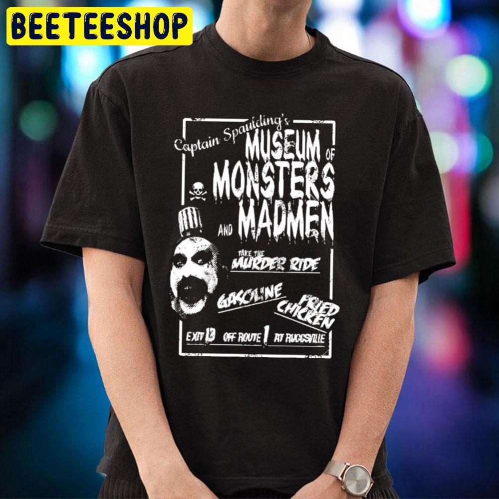 Museum Of Monsters And Madmen House Of 1000 Corpses Happy Halloween Beeteeshop Trending Unisex T-Shirt Museum Of Monsters And Madmen House Of 1000 Corpses Happy Halloween Beeteeshop Trending Unisex T-Shirt