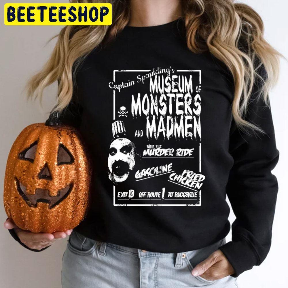 Museum Of Monsters And Madmen House Of 1000 Corpses Happy Halloween Beeteeshop Trending Unisex T-Shirt Museum Of Monsters And Madmen House Of 1000 Corpses Happy Halloween Beeteeshop Trending Unisex T-Shirt