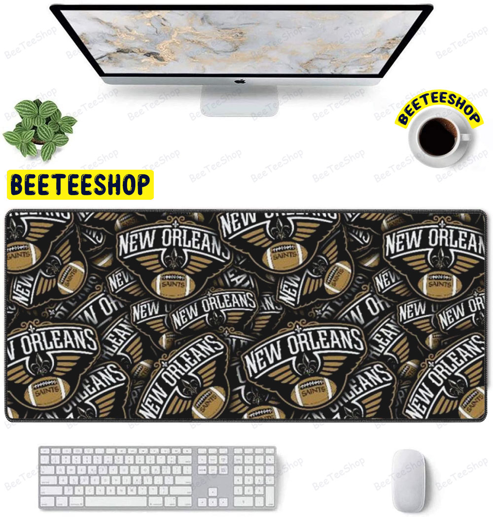 New Orleans Saints 22 American Sports Teams Mouse Pad New Orleans Saints 22 American Sports Teams Mouse Pad