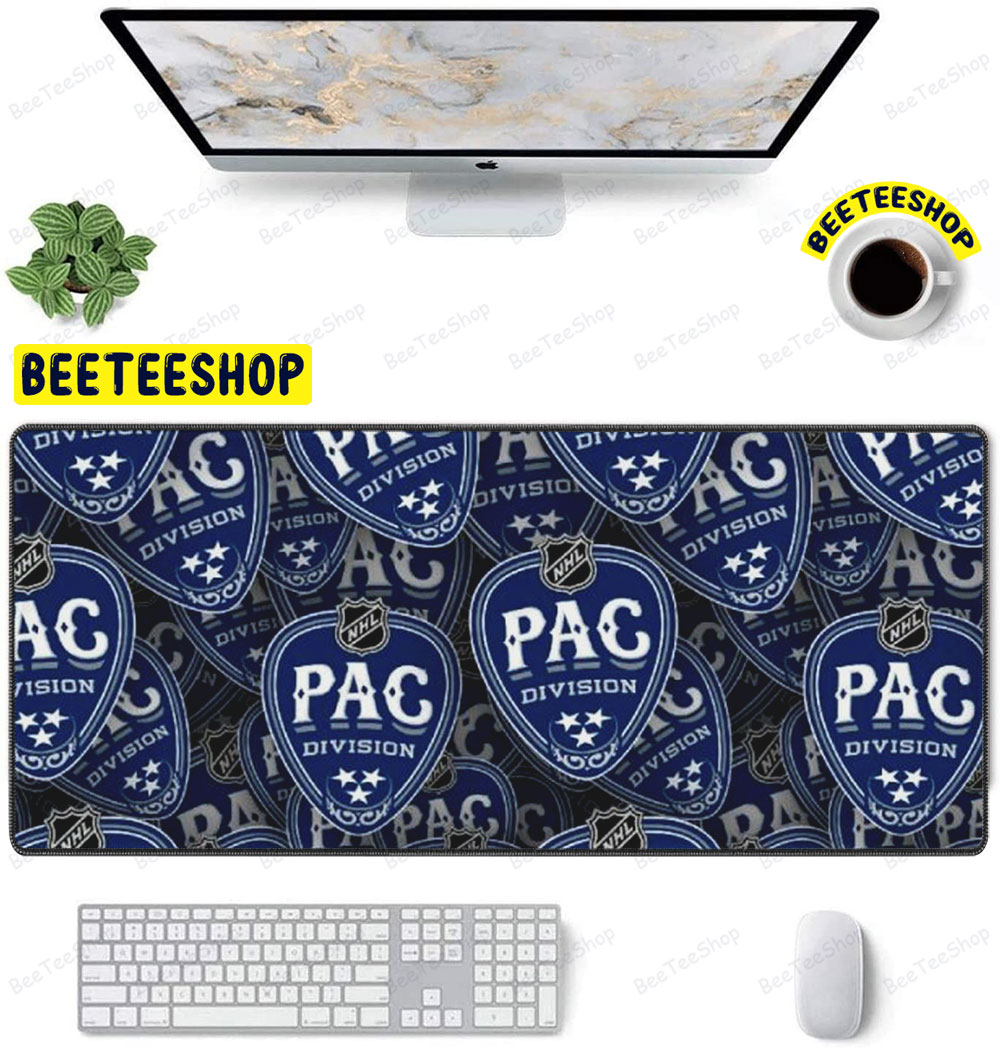 Nhl Pacific Division American Sports Teams Mouse Pad Nhl Pacific Division American Sports Teams Mouse Pad