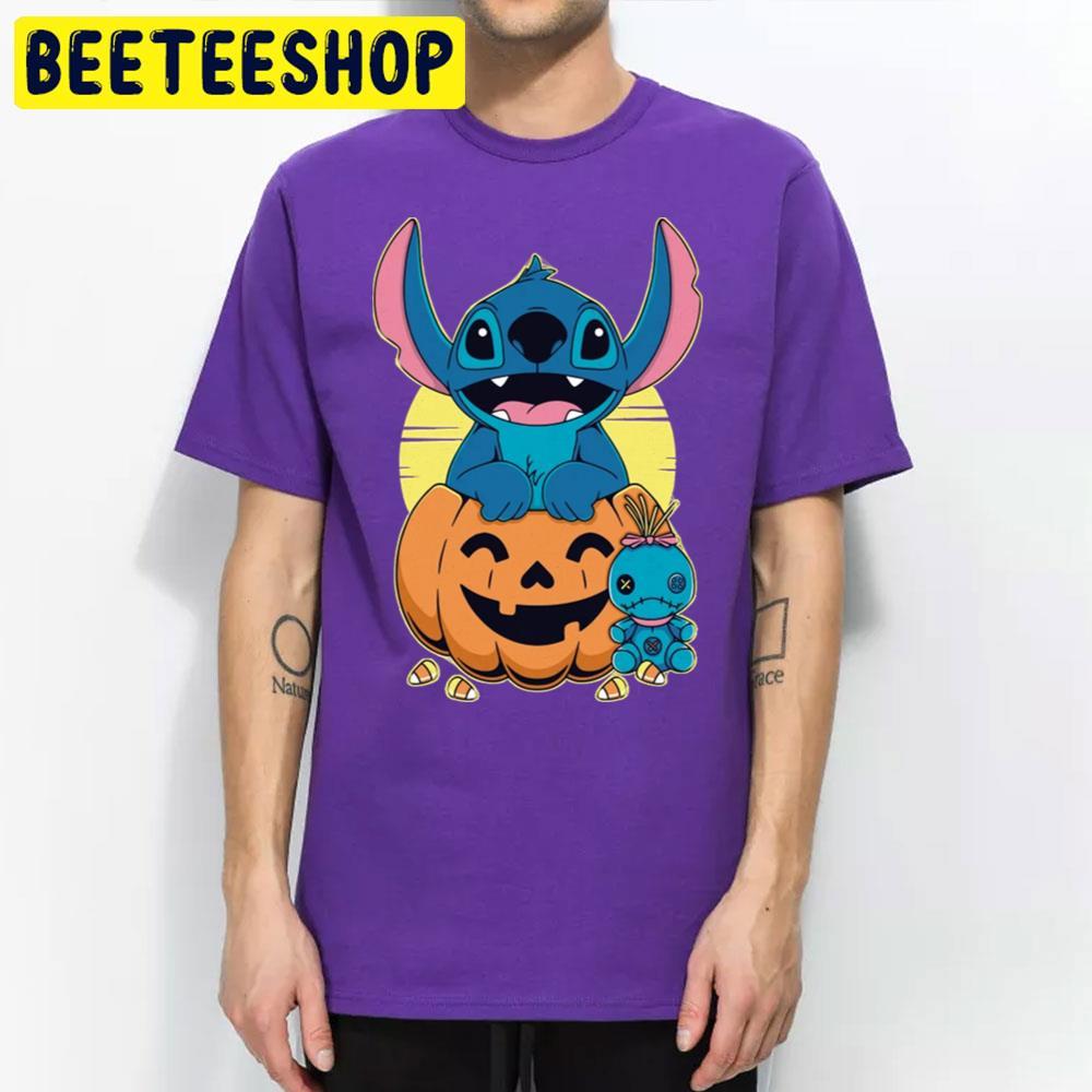 Ohana Stitch In Pumpkin Halloween Beeteeshop Trending Unisex T-Shirt Ohana Stitch In Pumpkin Halloween Beeteeshop Trending Unisex T-Shirt