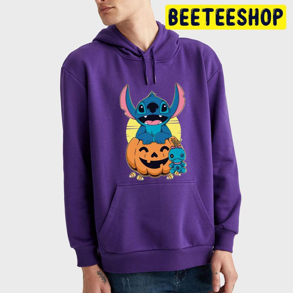 Ohana Stitch In Pumpkin Halloween Beeteeshop Trending Unisex T-Shirt Ohana Stitch In Pumpkin Halloween Beeteeshop Trending Unisex T-Shirt