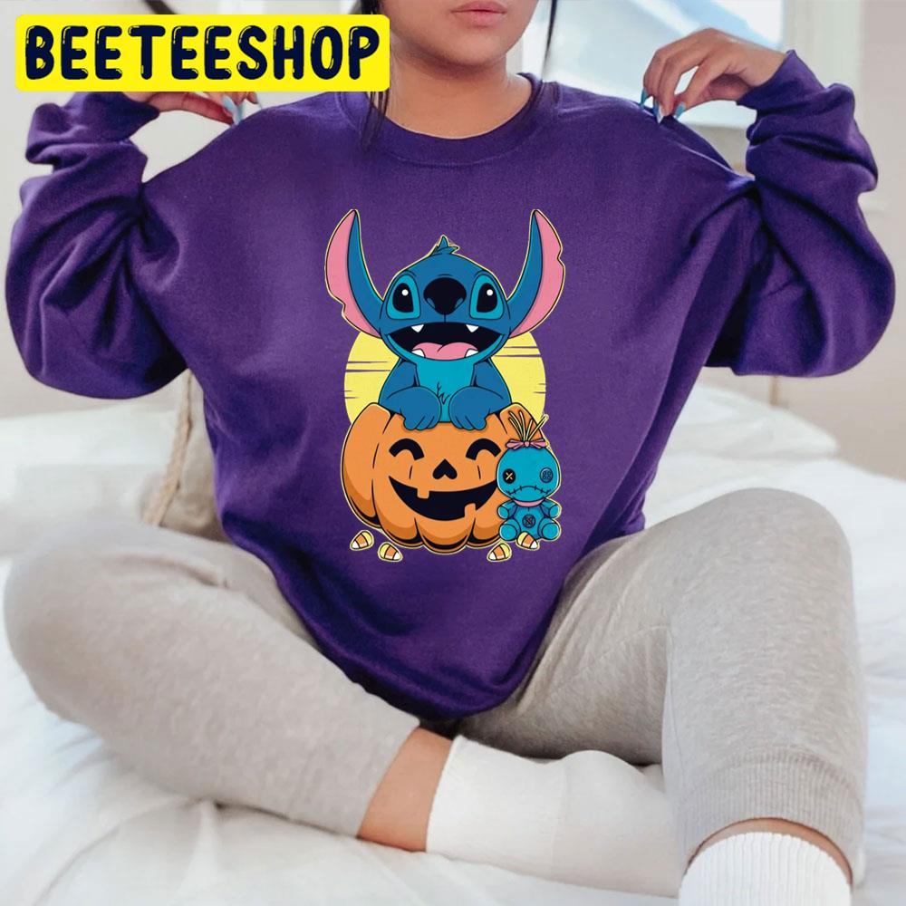 Ohana Stitch In Pumpkin Halloween Beeteeshop Trending Unisex T-Shirt Ohana Stitch In Pumpkin Halloween Beeteeshop Trending Unisex T-Shirt