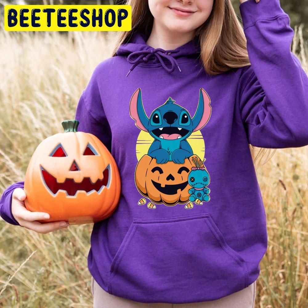 Ohana Stitch In Pumpkin Halloween Beeteeshop Trending Unisex T-Shirt Ohana Stitch In Pumpkin Halloween Beeteeshop Trending Unisex T-Shirt