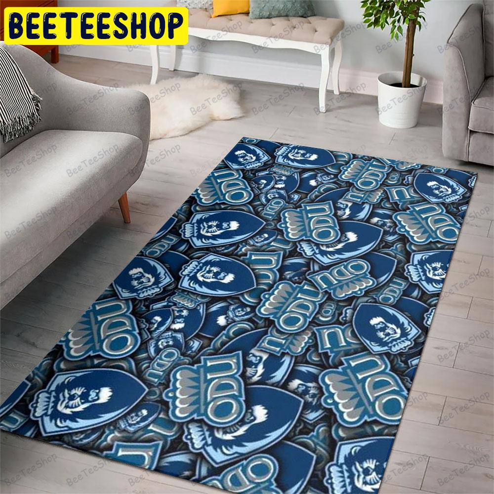 Old Dominion University American Sports Teams Beeteeshop Rug Rectangle Old Dominion University American Sports Teams Beeteeshop Rug Rectangle